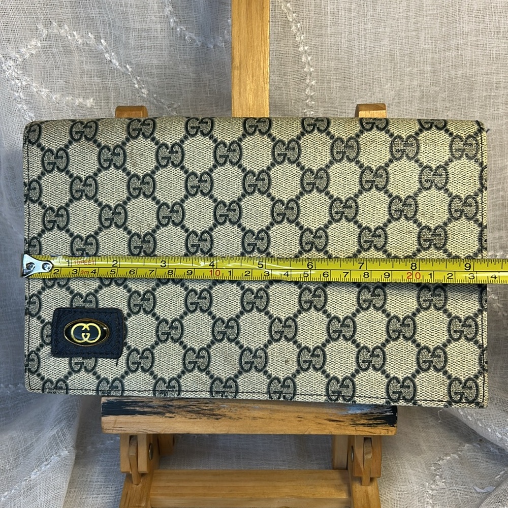 Gucci vintage (1970s?) clutch in excellent condition for its age - Picture 3 of 15